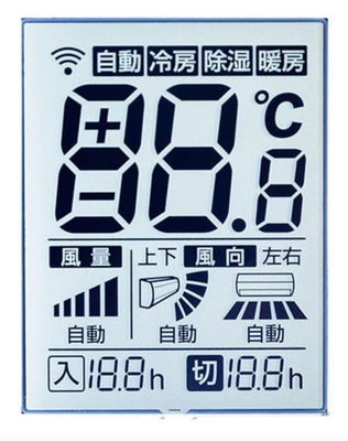 Air Conditioner Remote LCD Display Custom Segment LCD Display